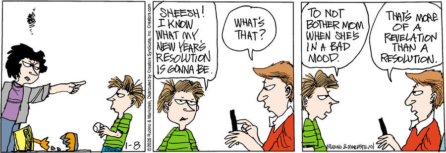 Daddy's Home for Jan 08, 2025