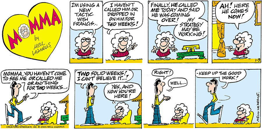 Momma for Jan 09, 2022