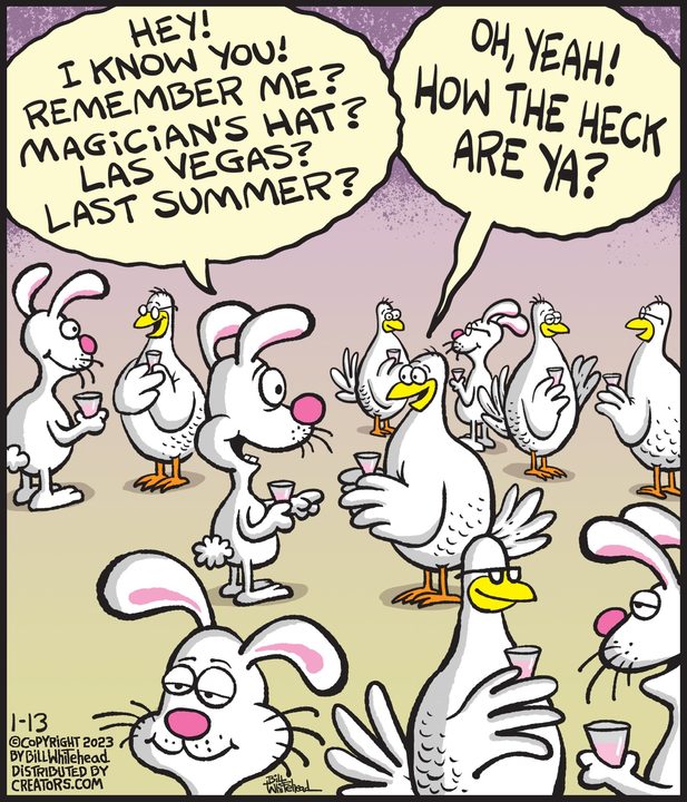 Free Range for Jan 13, 2023