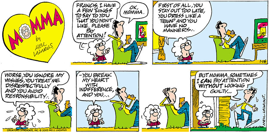 Momma for Jan 16, 2022