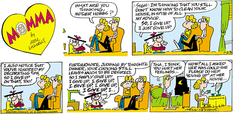 Momma for Jan 23, 2022