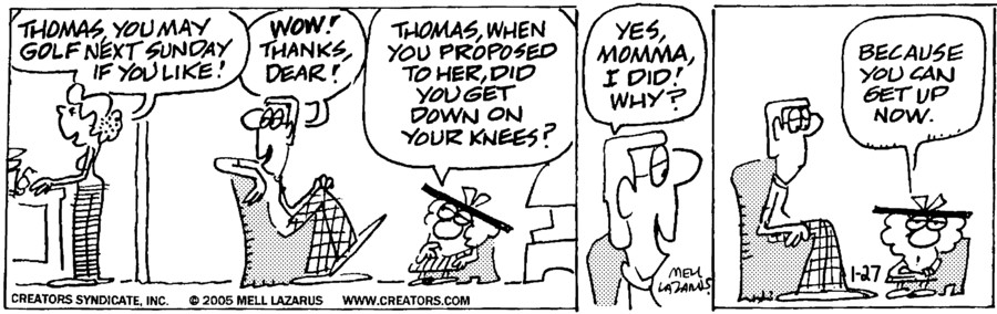 Momma for Jan 27, 2022