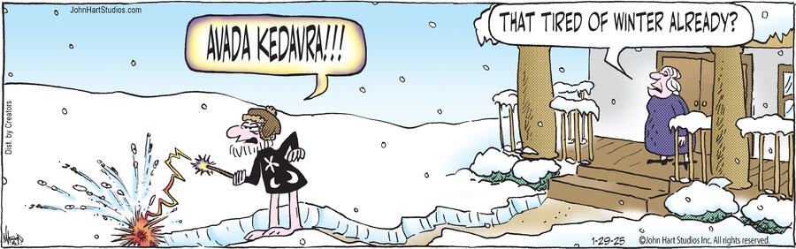 Wizard of Id for Jan 29, 2025