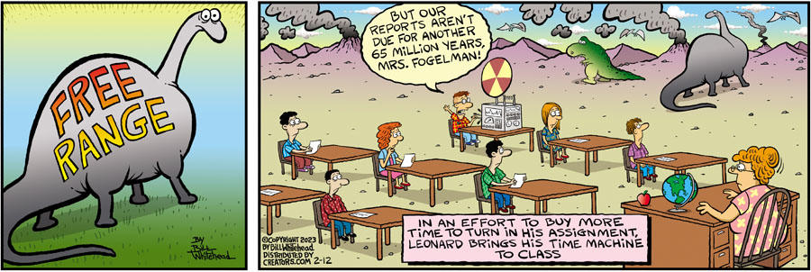 Free Range for Feb 12, 2023