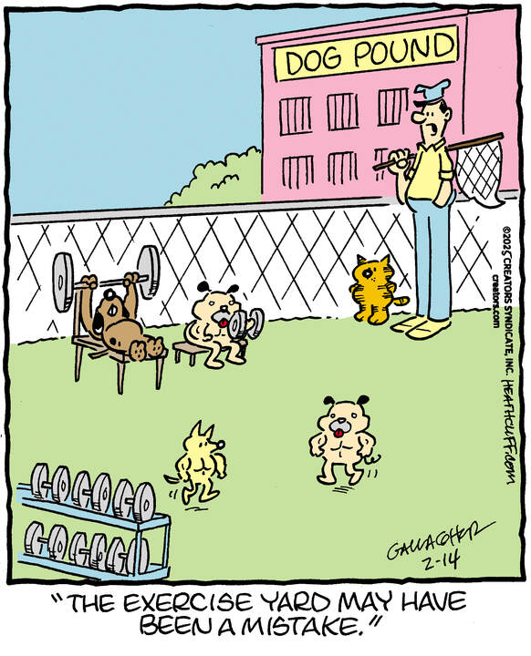 Heathcliff for Feb 14, 2025