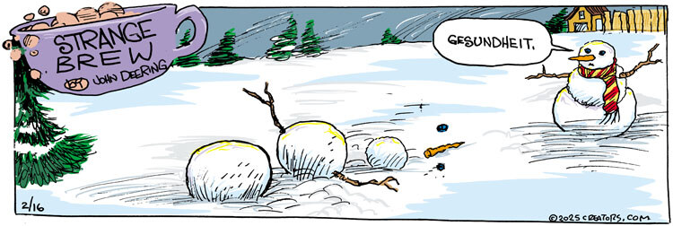 Strange Brew for Feb 16, 2025