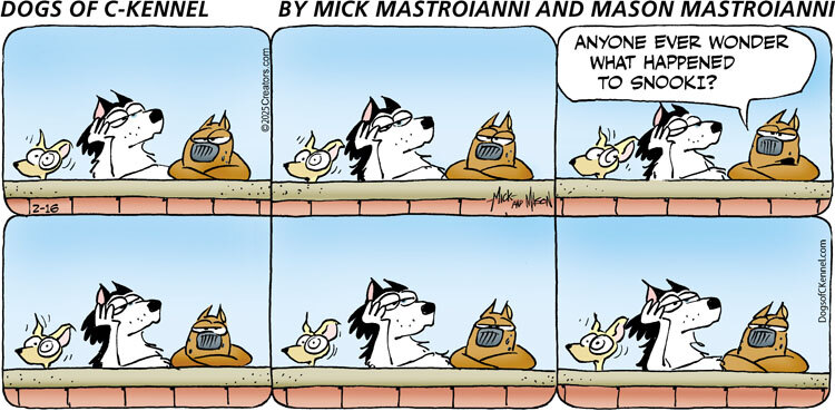 Dogs of C-Kennel for Feb 16, 2025