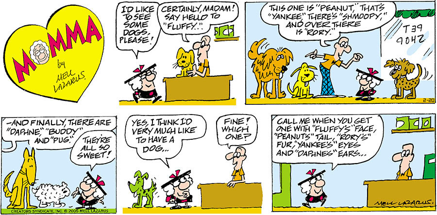 Momma for Feb 20, 2022