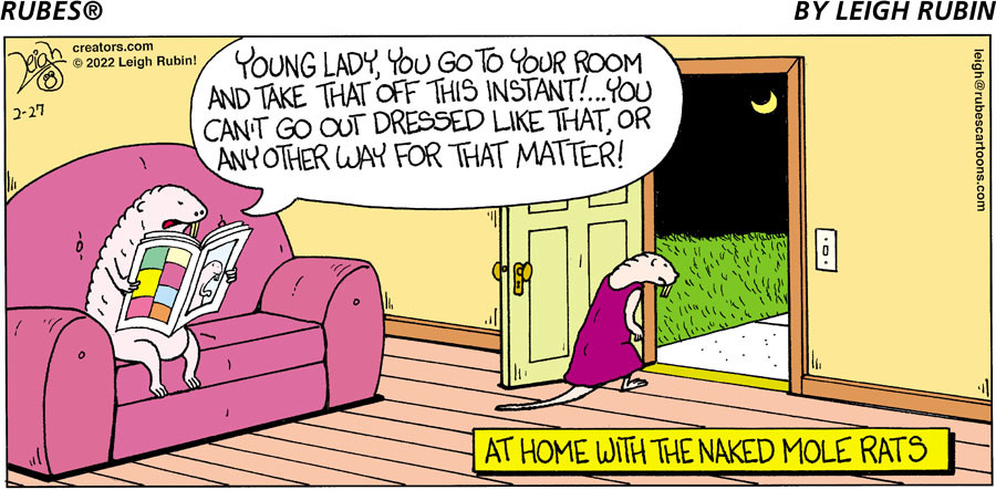 Rubes® for Feb 27, 2022