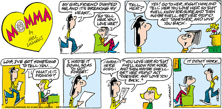 Momma for Mar 05, 2023