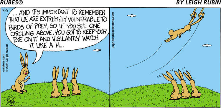 Rubes® for Mar 17, 2024