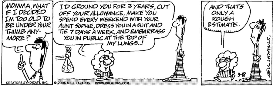 Momma for Mar 18, 2022