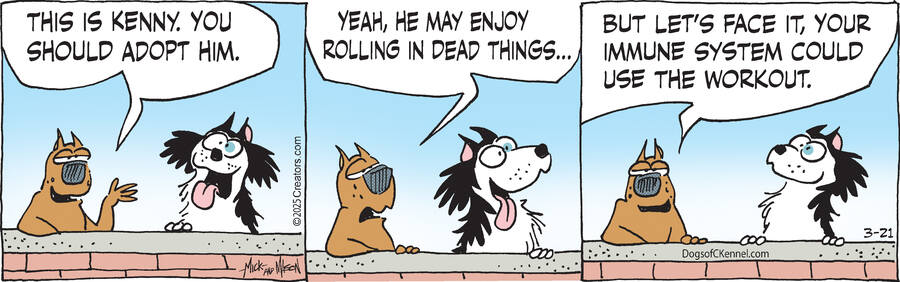 Dogs of C-Kennel for Mar 21, 2025