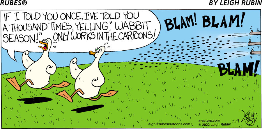 Rubes® for Mar 27, 2022