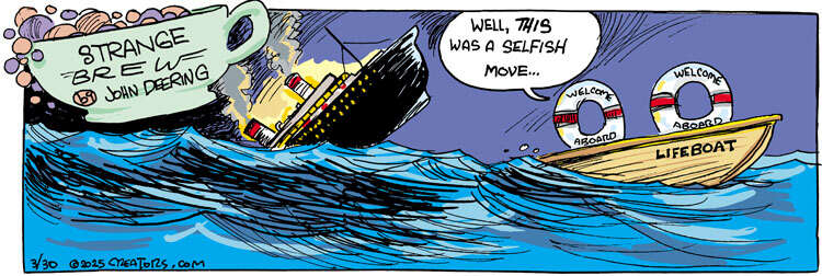 Strange Brew for Mar 30, 2025