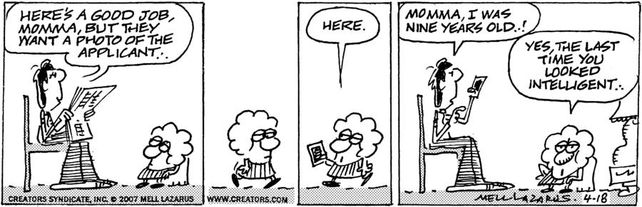 Momma for Apr 18, 2023