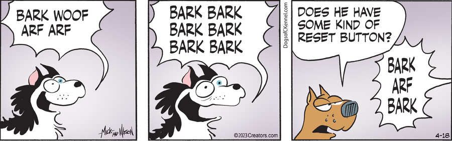 Dogs of C-Kennel for Apr 18, 2023