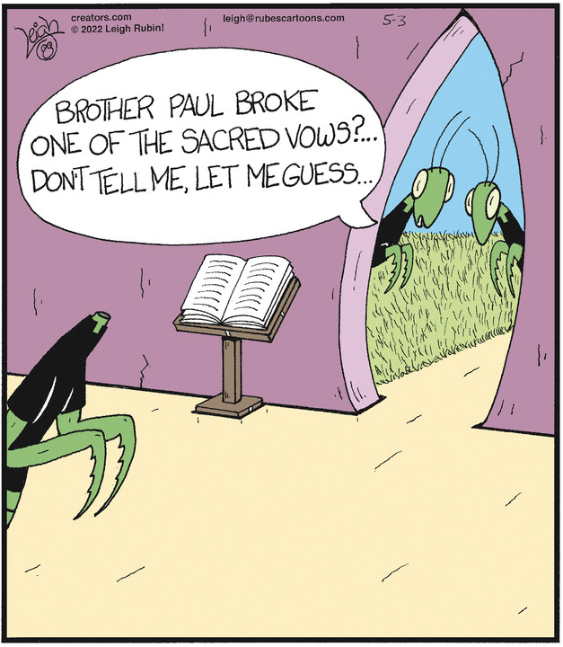 Rubes® for May 03, 2022