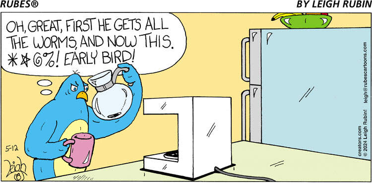 Rubes® for May 12, 2024