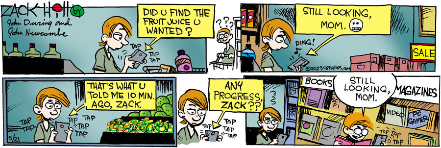 Zack Hill for May 21, 2023