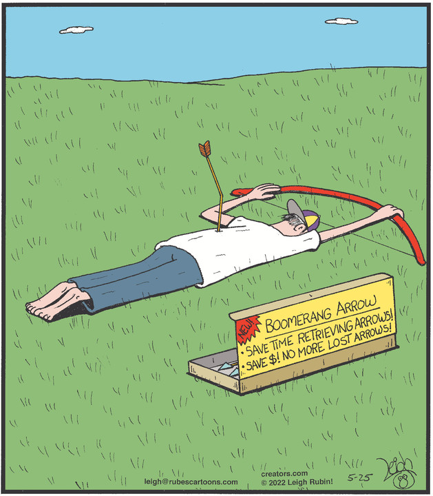 Rubes® for May 25, 2022