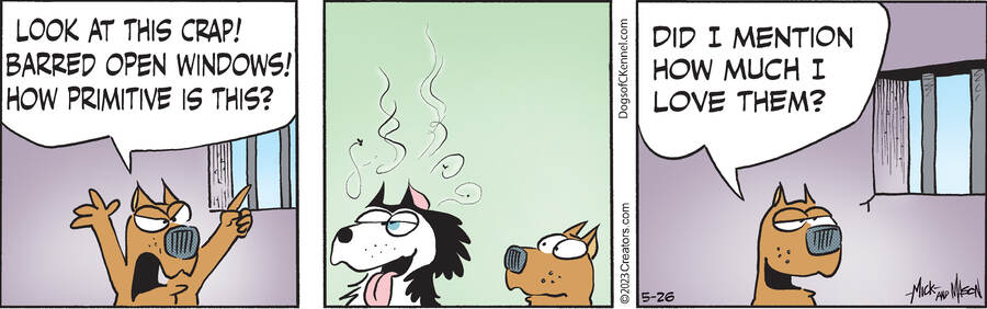 Dogs of C-Kennel for May 26, 2023