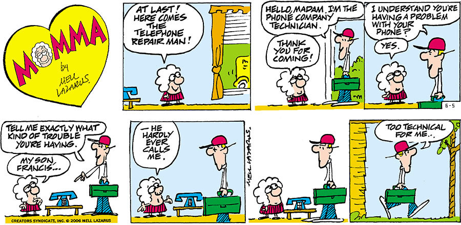 Momma for Jun 05, 2022