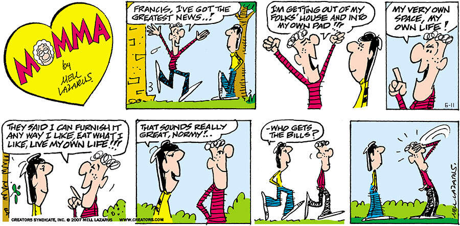 Momma for Jun 11, 2023