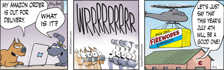 Dogs of C-Kennel for Jul 01, 2024