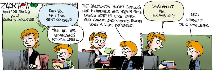 Zack Hill for Jul 09, 2023