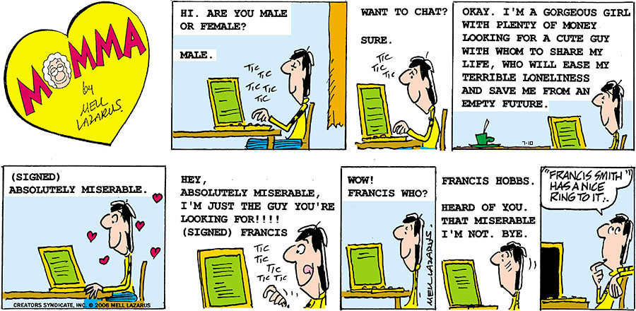 Momma for Jul 10, 2022