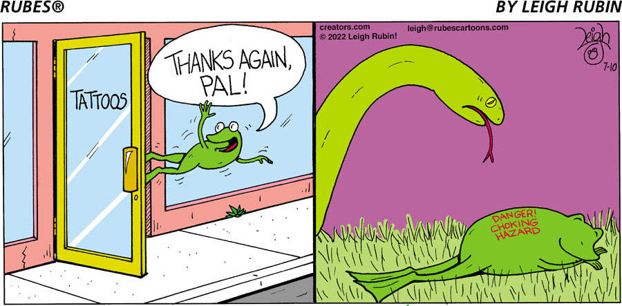 Rubes® for Jul 10, 2022