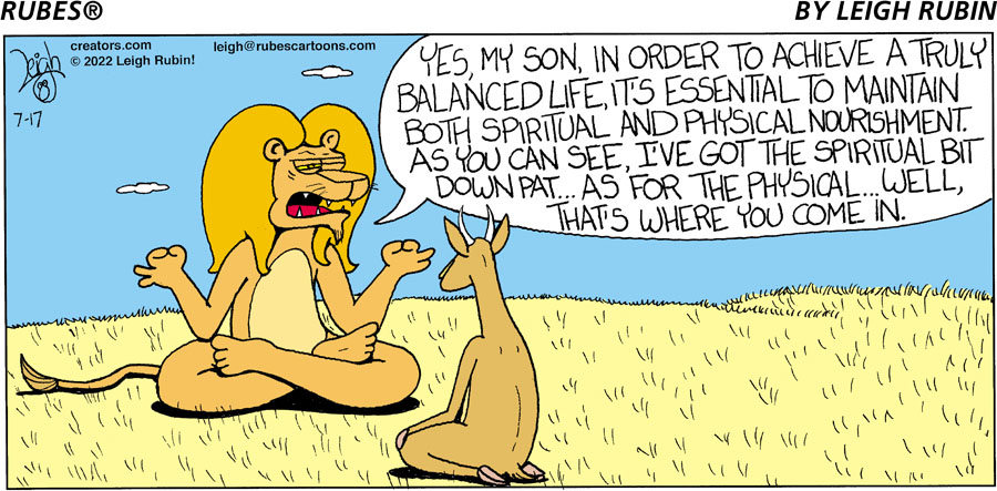 Rubes® for Jul 17, 2022