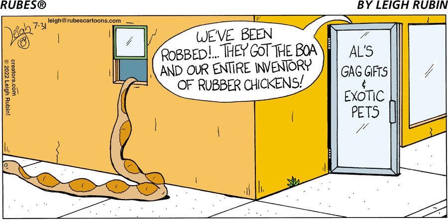 Rubes® for Jul 31, 2022