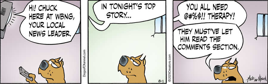 Dogs of C-Kennel for Aug 01, 2023