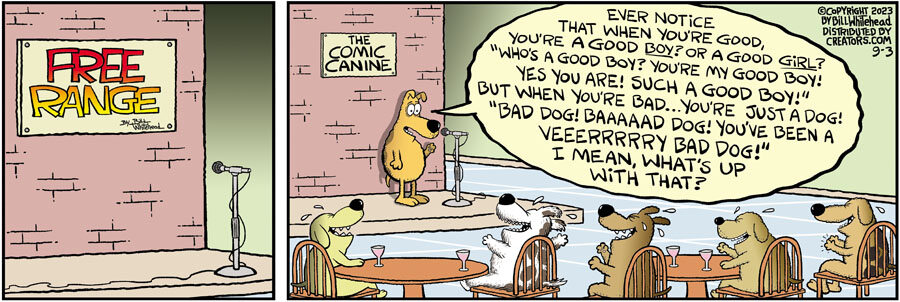 Free Range for Sep 03, 2023