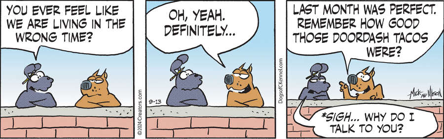 Dogs of C-Kennel for Sep 13, 2024