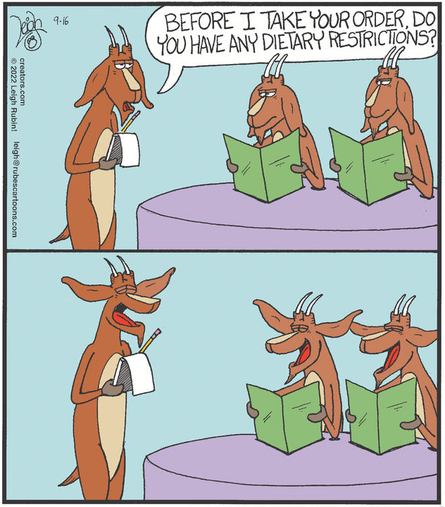 Rubes® for Sep 16, 2022