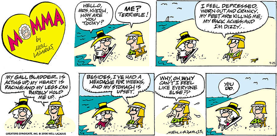 Momma for Sep 25, 2022