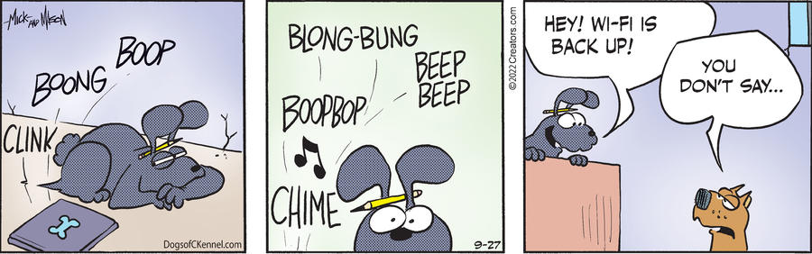 Dogs of C-Kennel for Sep 27, 2022