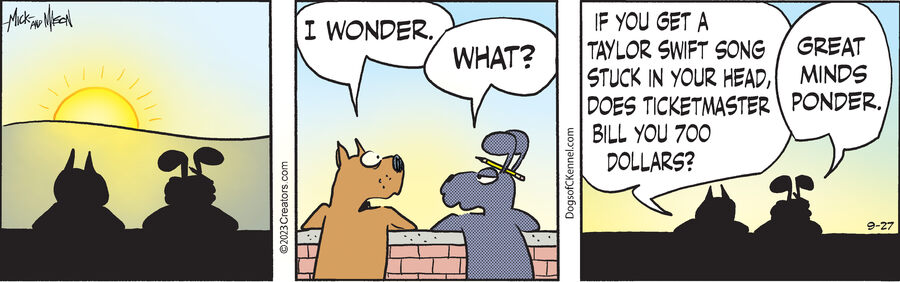Dogs of C-Kennel for Sep 27, 2023
