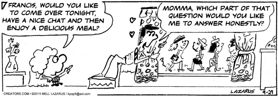 Momma for Sep 29, 2021