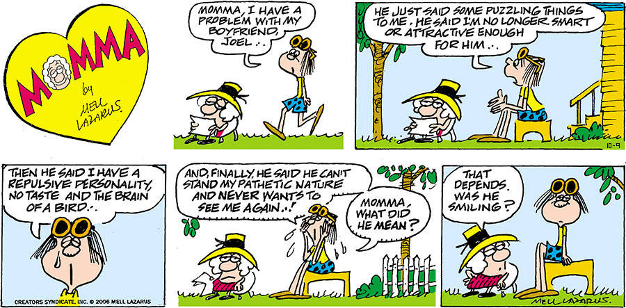 Momma for Oct 09, 2022