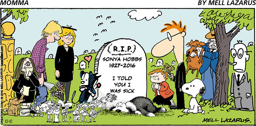 Momma for Oct 10, 2021