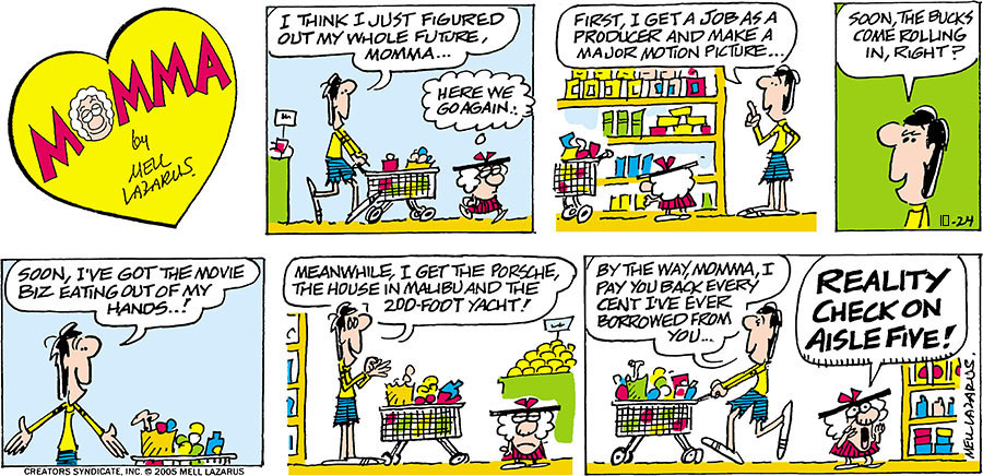 Momma for Oct 24, 2021