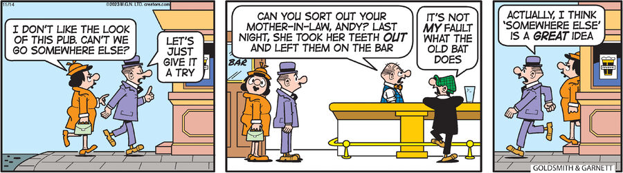 Andy Capp for Nov 14, 2023