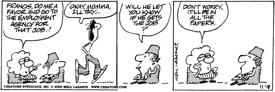 Momma for Nov 18, 2021