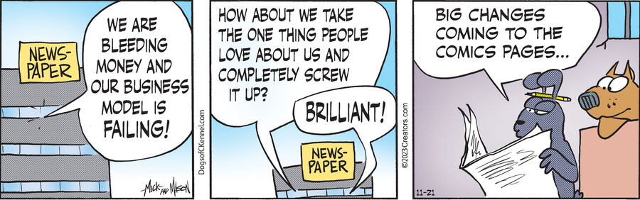 Dogs of C-Kennel for Nov 21, 2023