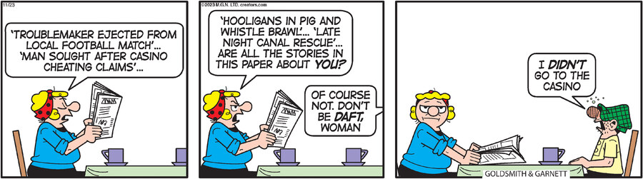 Andy Capp for Nov 23, 2023