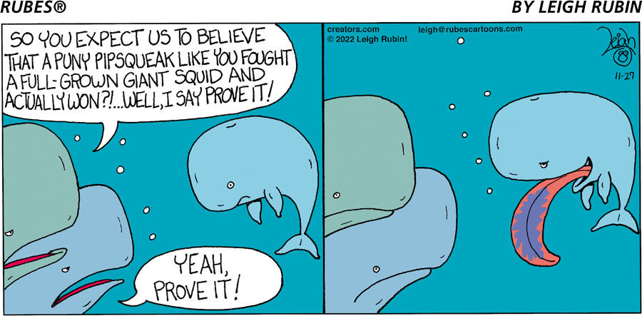 Rubes® for Nov 27, 2022